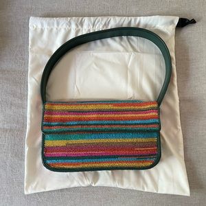 Staud Sunset beaded shoulder bag